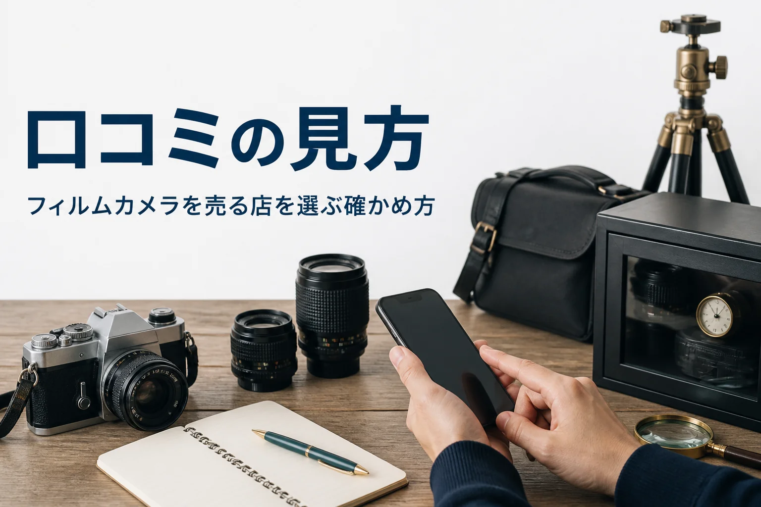 フィルムカメラ買取の口コミの見方と店選びの確かめ方