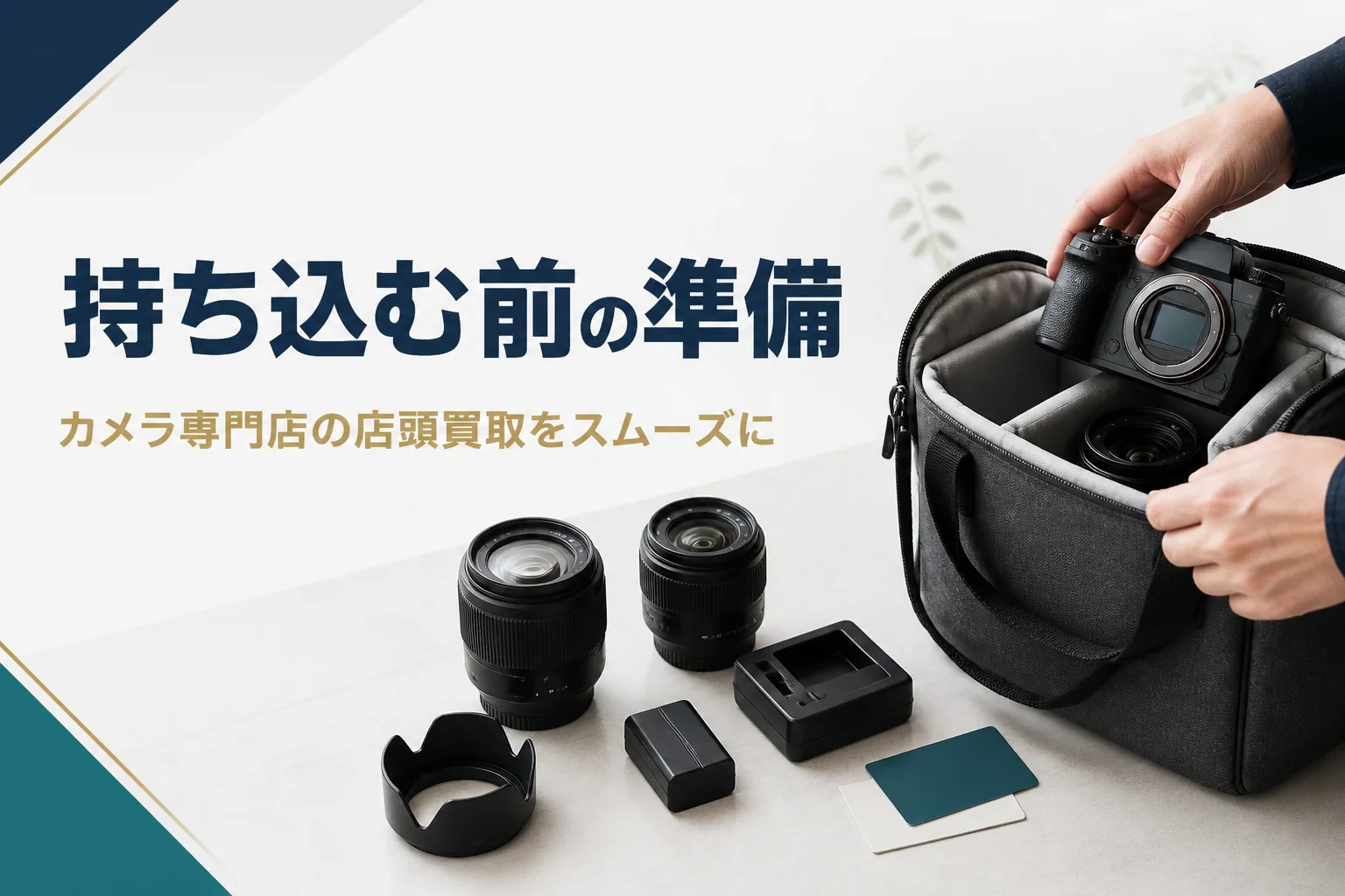 新宿でマップカメラの買取を受ける前の準備