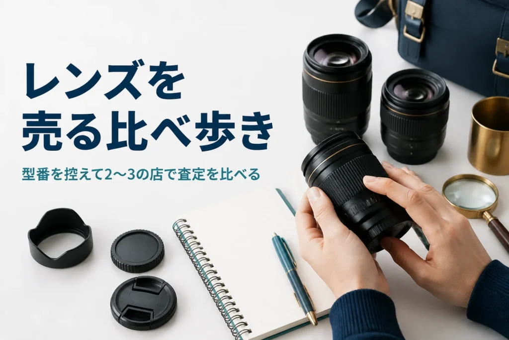 秋葉原でカメラレンズの買取先を比べ歩くコツ