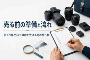 中野のフジヤカメラで買取を受ける前の準備